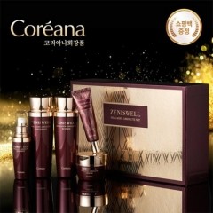 코리아나 제니스웰 콜라겐 앱솔루트 기초 5종세트+쇼핑백