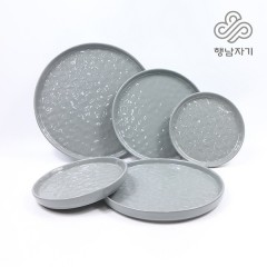 [행남자기] 도자기 식기 접시 세트 5종 - 묵운