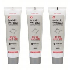 잇몸질환 전용 충치예방 뉴 바이오 덴타 골드 치약 3개세트