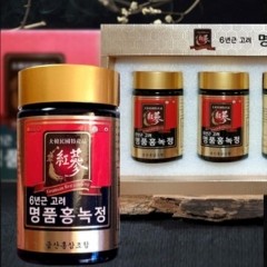 닥터바우만 6년근 고려명품홍녹정 240gx4병