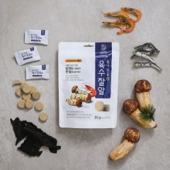 참자연 송이담은 육수잘알 80g(4g X 20개입 / 초간단 만능육수)