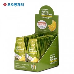 [코오롱제약] 퍼펙트파워젤_바나나맛 40g*24포 자전거 마라톤 등산 베드민턴 수영 등 스포츠운동 보충 보조제