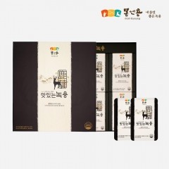 [몸앤용]맛있는 녹용 60ml*30포, 국내산녹용&6년근홍삼&과일 함유