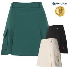 페라어스 국산 여성 비비드 카고 큐롯 골프 스커트 ASS5YE4270